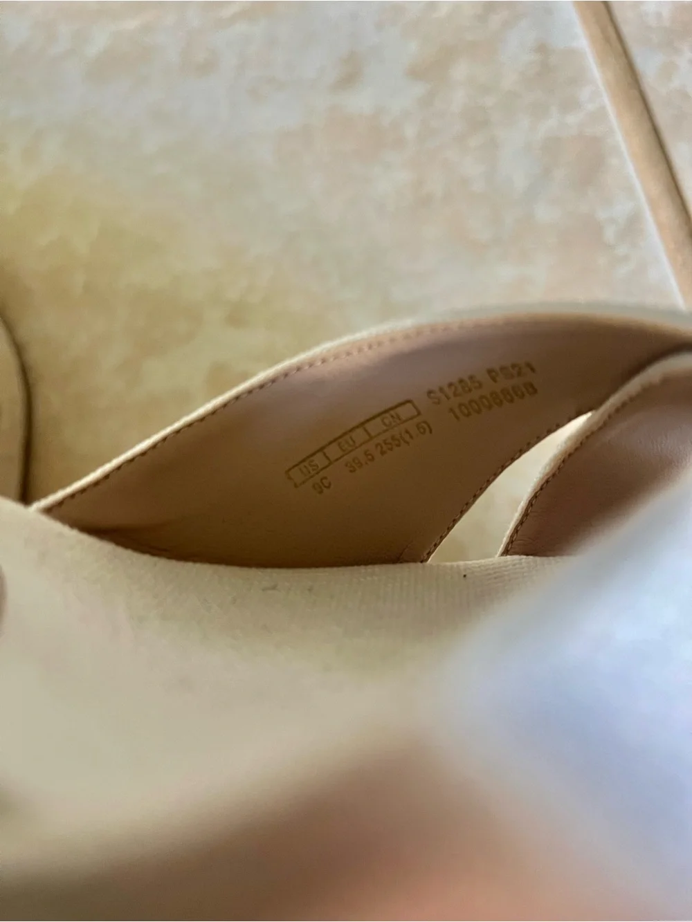 Stuart Weitzman Mirela canvas espadrille wedge sandals